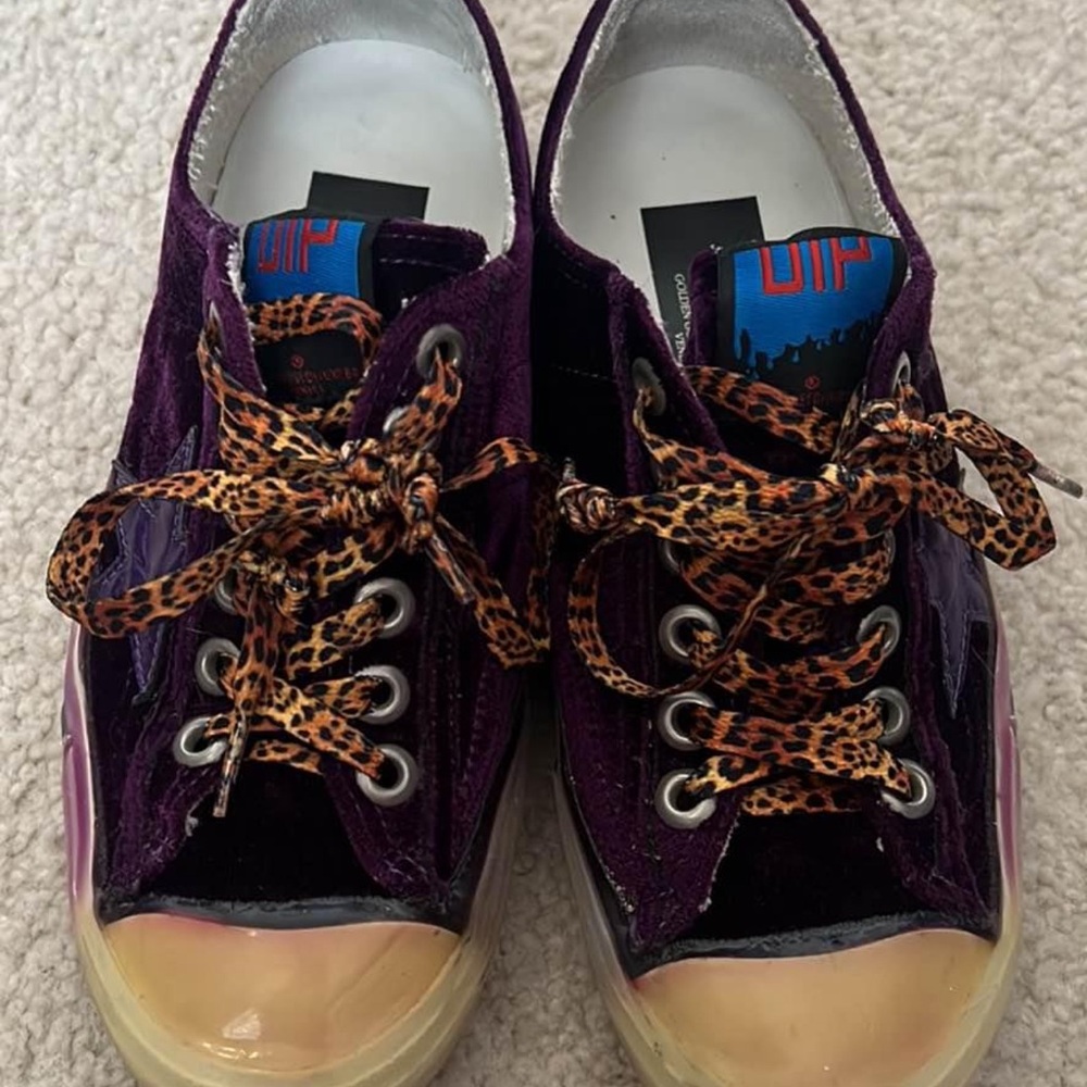 golden goose purple velvet 36 Authentic - Picture 3 of 8